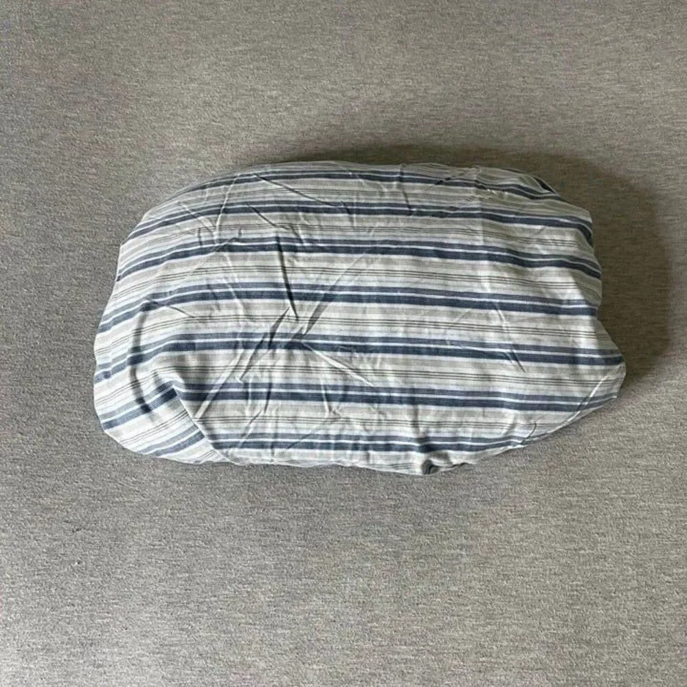 Jill Morgan 100% Microfiber Striped Fitted Sheet for Mattress - Queen